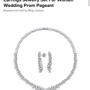 Formal bling jewelry